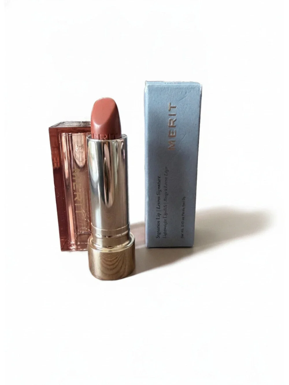 Merit Signature Lip Lightweight Lipstick - Tiger